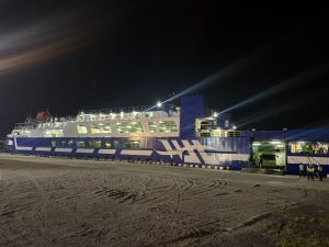 Kapal Feri Pertama yang Bersandar, KMP Wira Artha